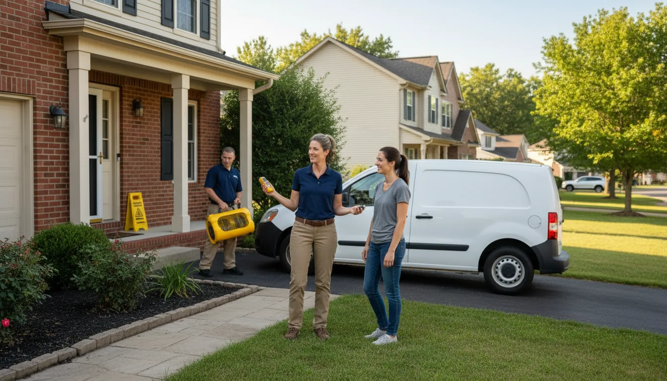 Water restoration image for Flood Water Cleanup, Removal And Restoration Services in Cutler, OH